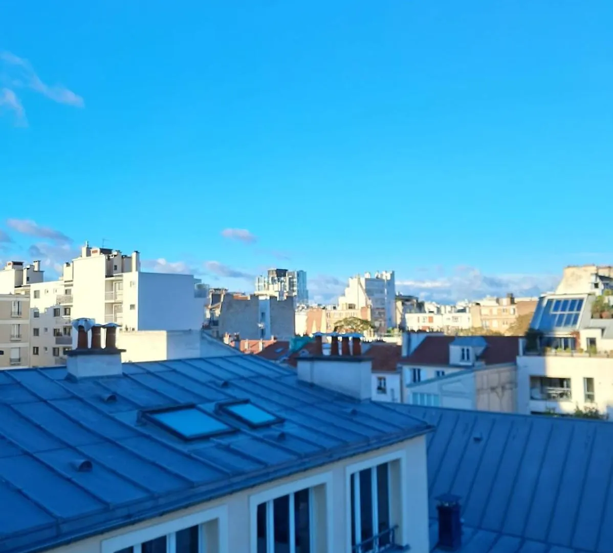 Bright With View Of The Eiffel Tower * Paris