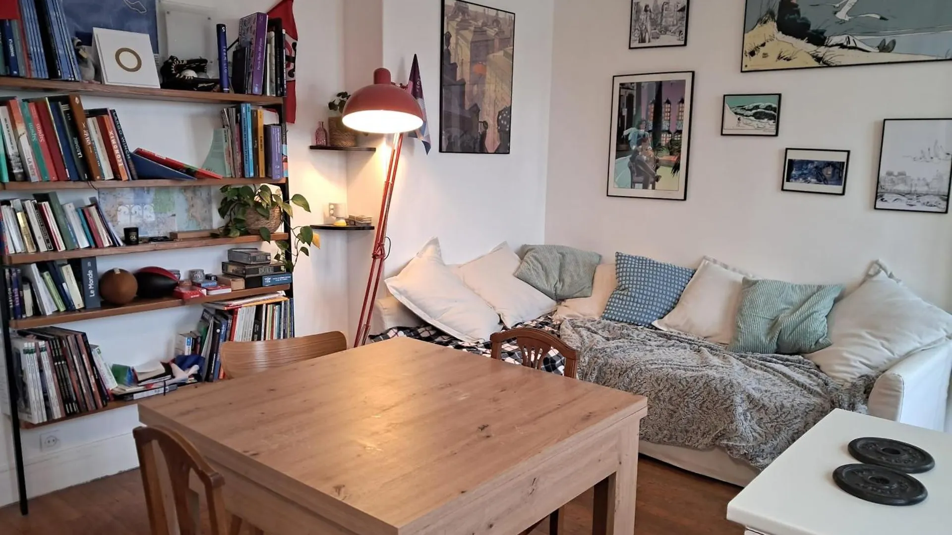 Apartment Bright With View Of The Eiffel Tower Paris